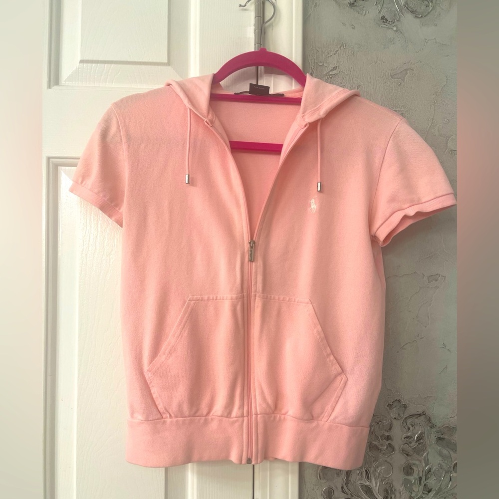 RALPH LAUREN GOLF Ladies zip front jacket.